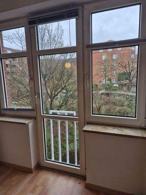 Ausblick in den Hinterhof