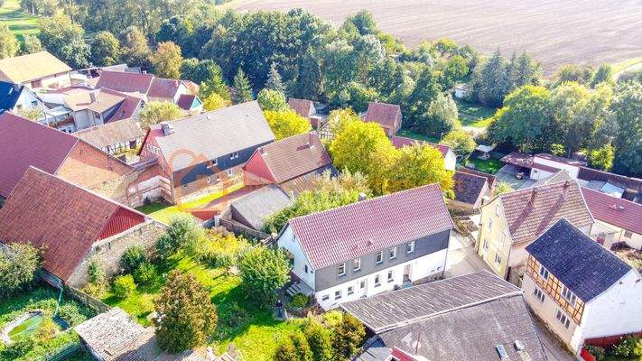 Luftbild von Wohnanwesen