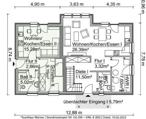 Mehrgernerationenhaus-Grundriss-SH-165-EW-Var-B-EG