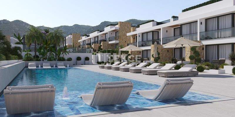 Apartments with Pool Near the Sea in Gazimağusa