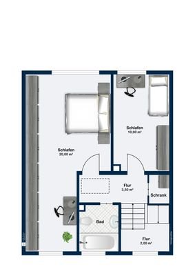 GRUNDRISS | OBERGESCHOSS