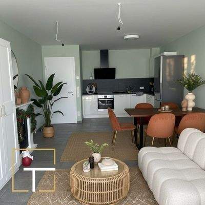 Moderne Wohnung Innenansicht