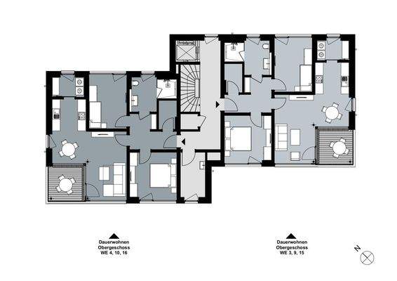 DWo - Haus 6-8 - Obergeschoss