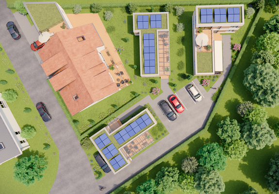 Cube-Siedlung Ernsgaden