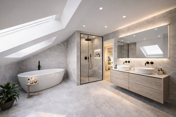 Badezimmer (KI-Generiert)