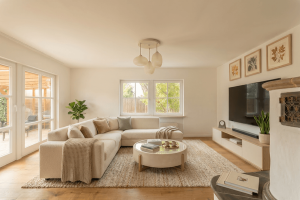 Visualisierung Wohnzimmer