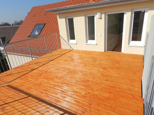 Dachterrasse zur WE im DG