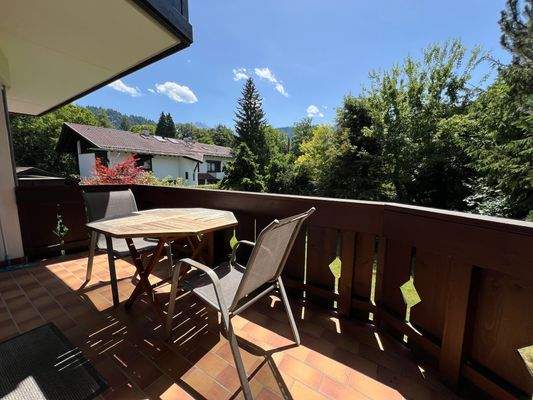 Blick vom Süd/West-Balkon