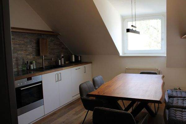 Küche mit Elektrogeräten