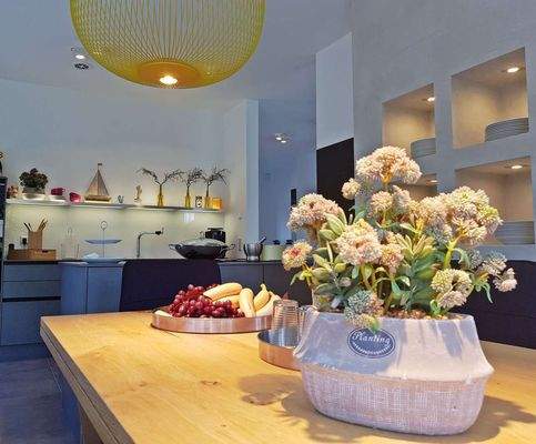 Küche mit Essbereich