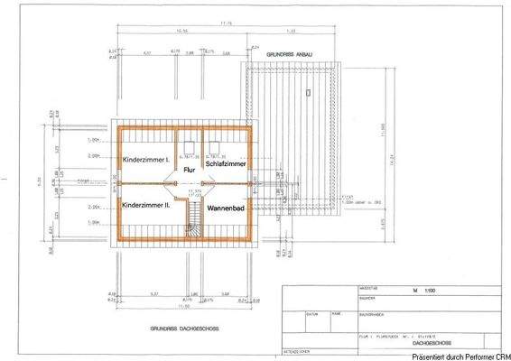 Grundriss Dachgeschoss