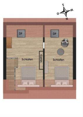 Grundriss - Dachgeschoss