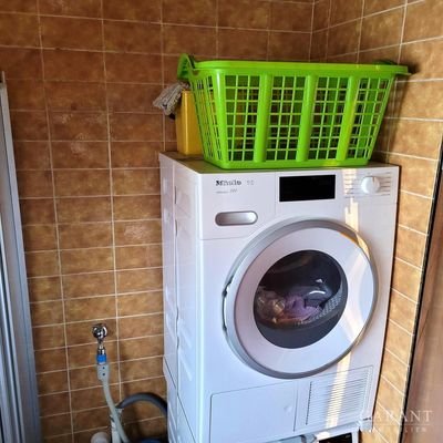 Waschmaschine im Badezimmer