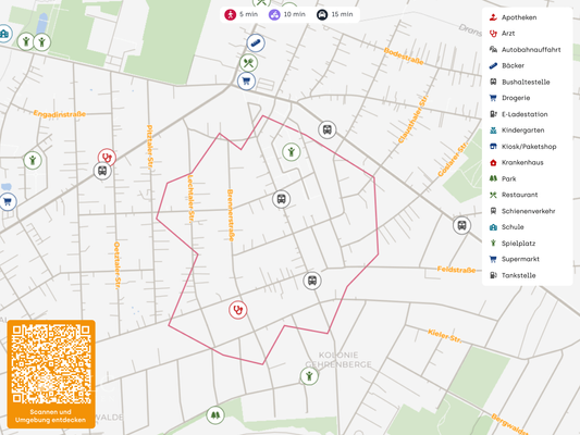Lageplan - Mikrolage