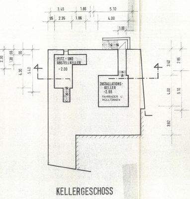 Grundriss Kellergeschoss