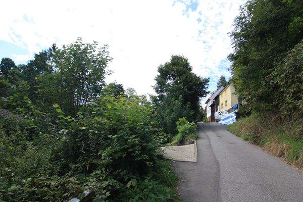 Unterdorfweg aufwärts
