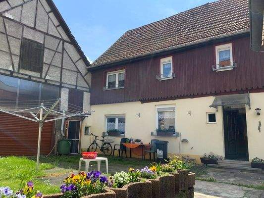 Blick auf das Ensemble