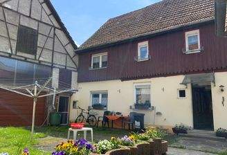 Blick auf das Ensemble