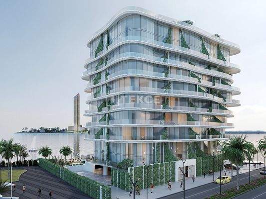 Installment Option Apartments with a Private Beach in Al Khaimah