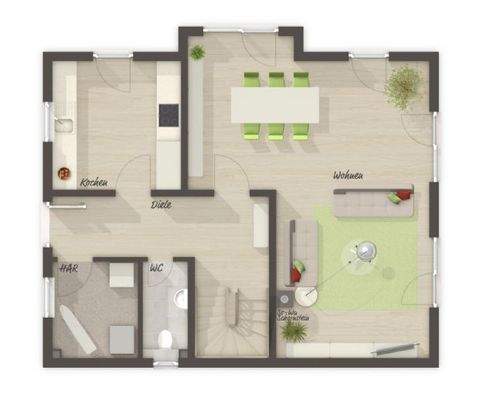 Grundriss Erdgeschoss