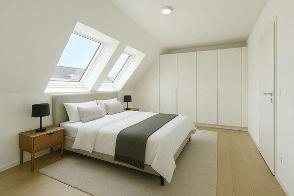 Schlafbereich KI generiert