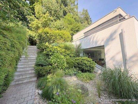 Aufgang zum Biergarten