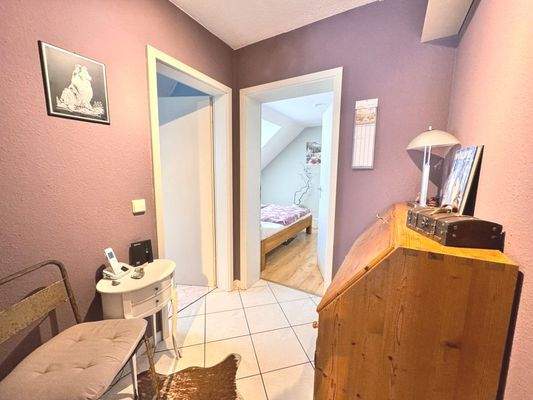 Flur zum Bad/Schlafzimmer