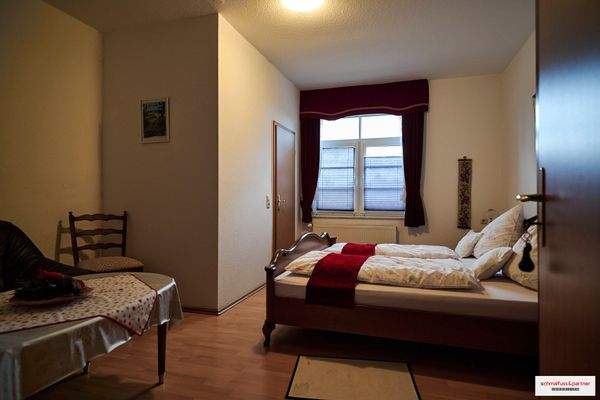 Blick in eines der Pensionszimmer