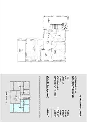 Grundriss Whg. Nr. 4
