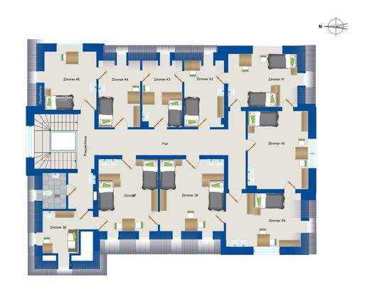 Grundriss Dachgeschoss