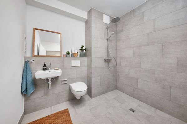Beispiel Bad mit Dusche