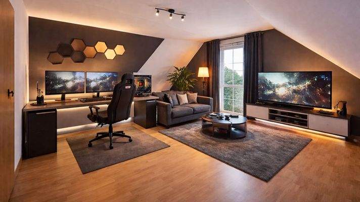 Zimmer im Dachgeschoss