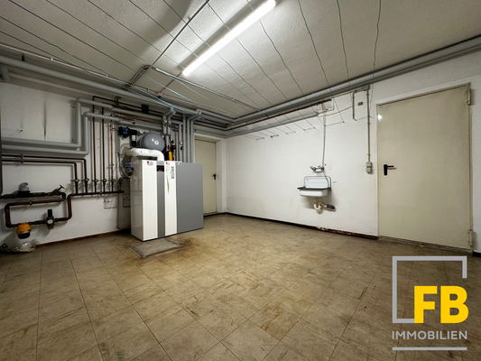Untergeschoss: Heiz- und Technikraum