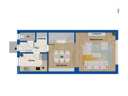 Grundriss Erdgeschoss