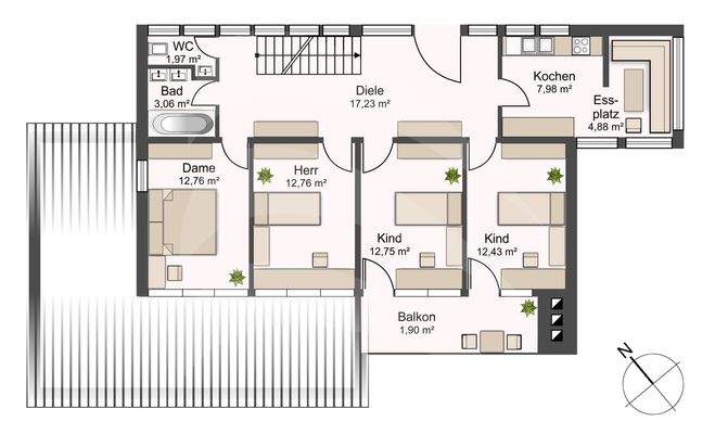 Grundriss Erdgeschoss