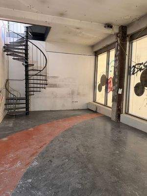 Treppe zum Obergeschoss