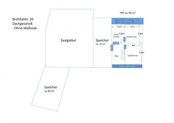 Grundriss Dachgeschoss