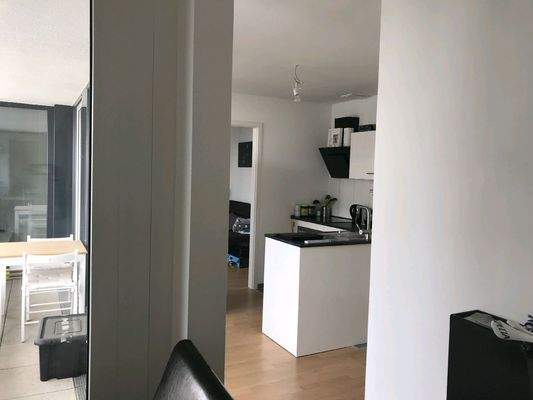 Ansicht auf die Küche