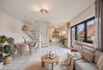 Einladender Wohn-/Essbereich (Visualisierung)