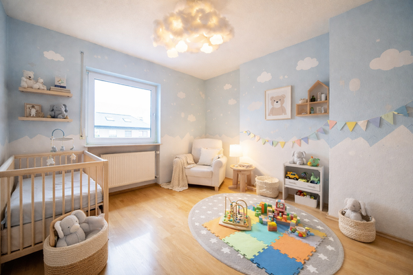 KI Einrichtungsbeispiel - Kinderzimmer 1