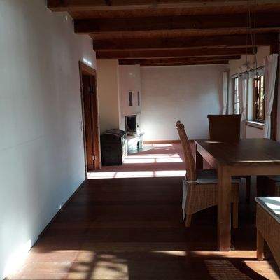 Großes Wohn- u. Esszi. v. Wintergarten aus