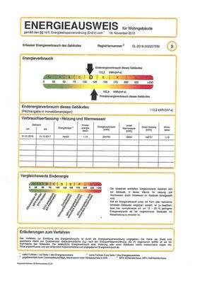 Energieausweis Einheit 2