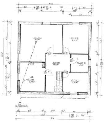 Grundriss - Kellergeschoss