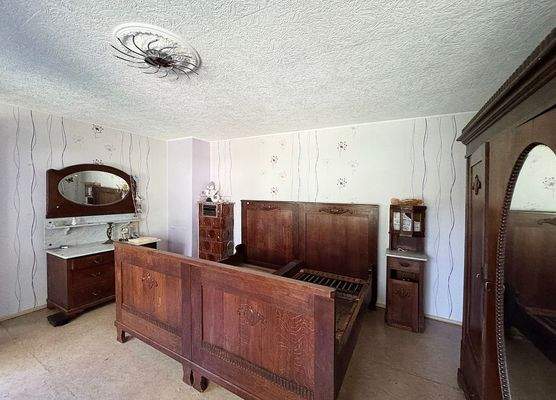 ...wie auch im Schlafzimmer