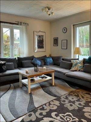 Vorderhaus: Helles Wohnzimmer