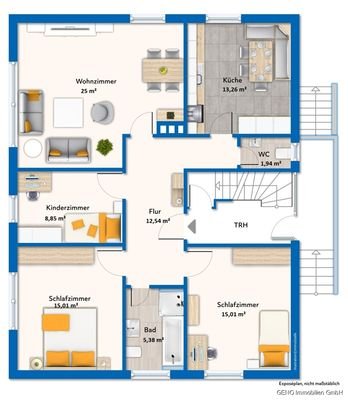 Grundriss Erdgeschoss