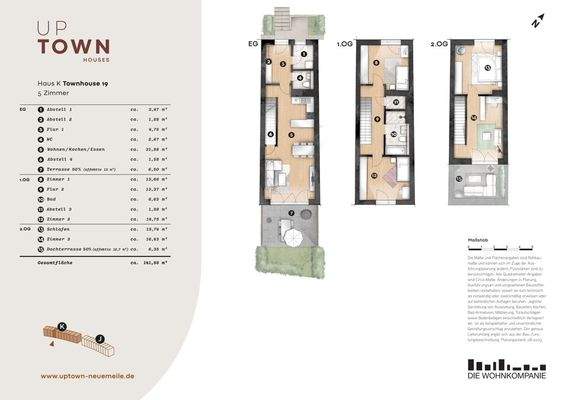 UP TOWN Houses - Grundriss K19