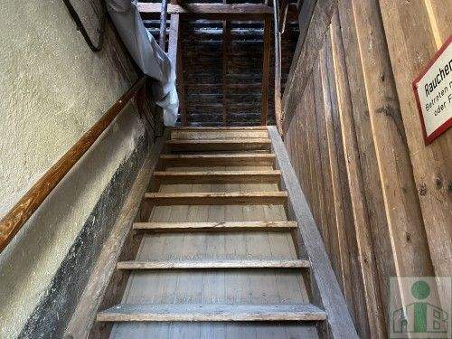 Aufgang zum Dachboden