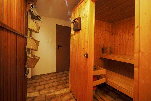 Sauna im Keller