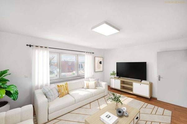 Wohnzimmer EG- animiert